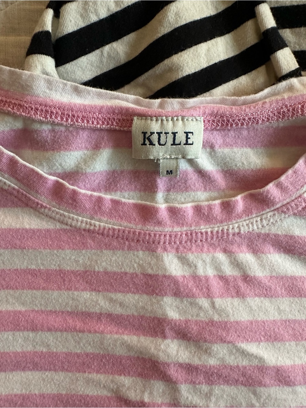 Bundle of 2 KULE Striped Long Sleeve Tees - Picture 2 of 5